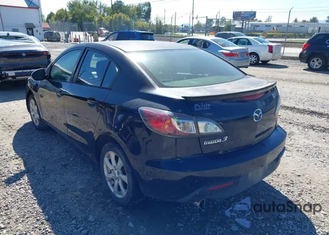 2010 Mazda Mazda3 I Touring z USA, uszkodzony, nr VIN JM1BL1SF7A1262858